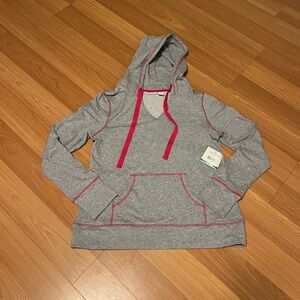 NWT Women's Gray/Pink Relativity Hoodie, Sz L